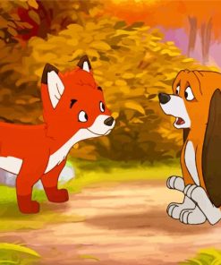 Disney's Fox and Hound Paint By Numbers
