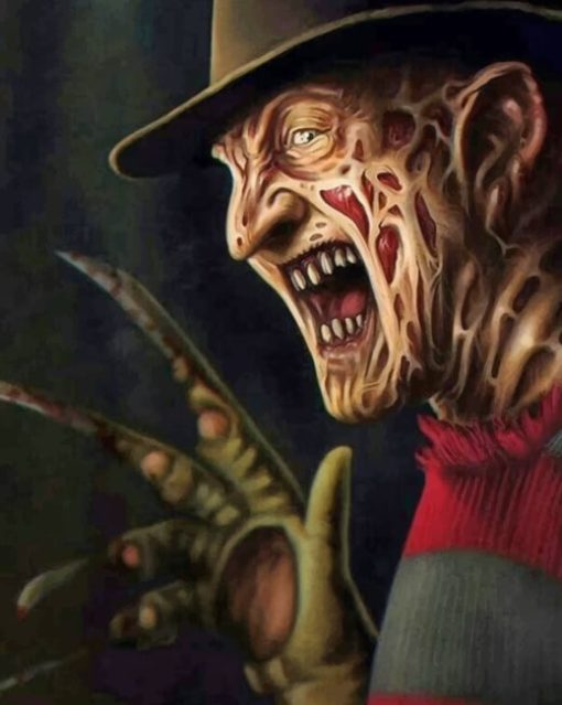 freddy-krueger-paint-by-numbers