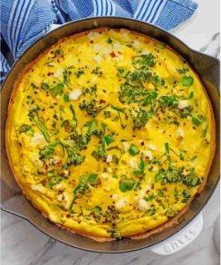 Delicious Frittata Recipe Paint By Numbers