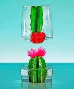 Chilly Cactus Paint By Numbers
