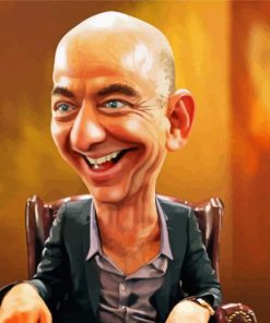 Humorous Jeff Bezos Paint By Numbers