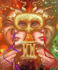 Gemini Horoscope Creativity Paint By Numbers