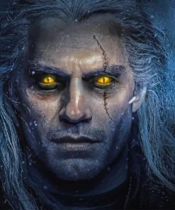 Henry Cavill Geralt Paint By Numbers