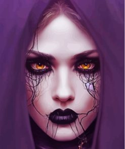 Gothic Lady Masterpiece Paint By Numbers