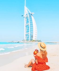 Burj Al Arab Dubai Adventure Paint By Numbers