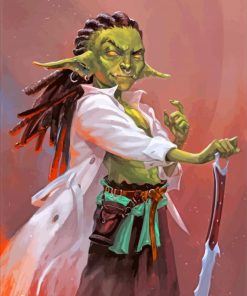 Fantasy Goblin King Paint By Numbers