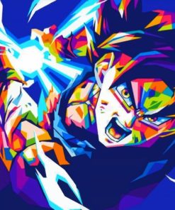 Goku Pop Art Paint By Numbers