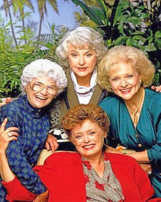 Golden Girls Woman Paint By Numbers