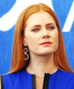 Gorgeous Amy Adams Paint By Numbers