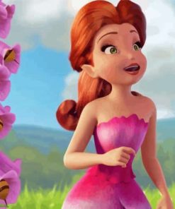 Gorgeous Tinkerbell Pixie Hollow Paint By Numbers