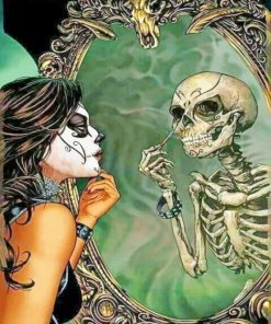 Gothic Day of the Dead Paint By Numbers