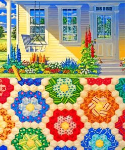 Grandmother Quilt Gardens Paint By Numbers