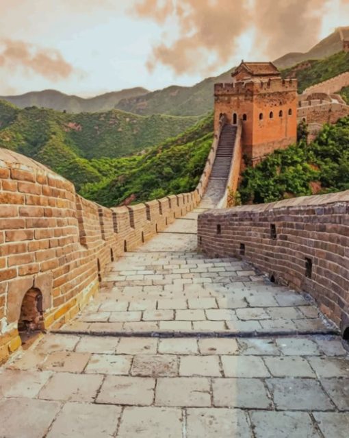 great-wall-of-china-paint-by-number-1
