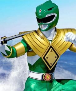 Green Superheroes Paint By Numbers