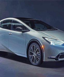Grey Prius Car Paint By Numbers