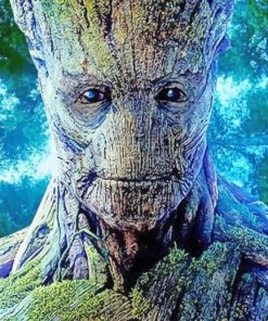 Groot Guardians Paint By Numbers