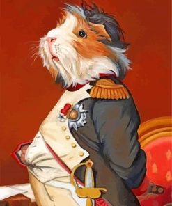 Guinea Pig Animal Paint By Numbers
