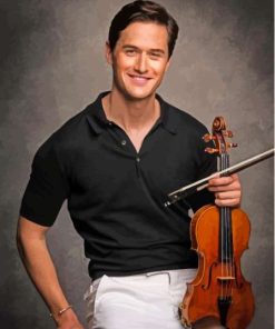 Handsome Violinist Paint By Numbers
