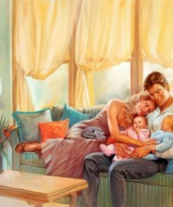 Happy Family Paint By Numbers Kit