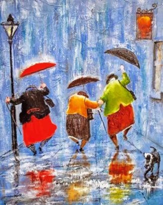 Rainy Sisters Paint By Numbers