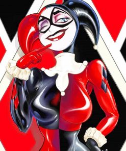 Harley Quinn Clown Paint By Numbers