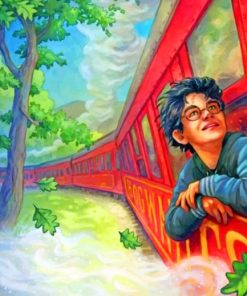Daniel Radcliffe Potter Adventures Paint By Numbers
