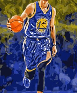Stephen Curry Basketball Star Paint By Numbers