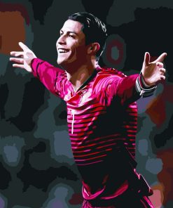 Portuguese Football Star Paint By Numbers