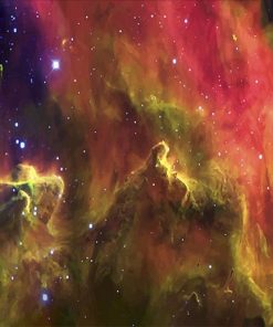 Colorful Galaxy Nebula Paint By Numbers