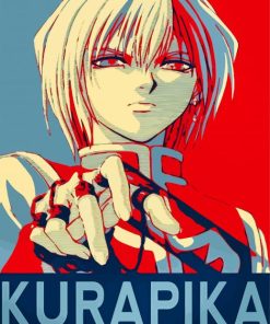 Kurapika Anime Art Paint By Numbers