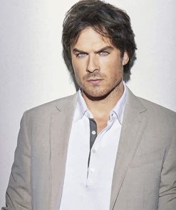 Celebrity Ian Somerhalder Paint By Numbers