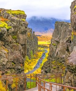 Iceland Scenic View Paint By Numbers