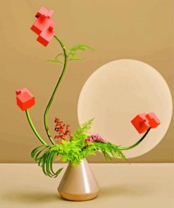 Ikebana Floral Art Paint By Numbers