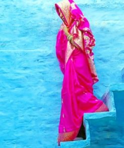 Indian Woman Portrait Paint By Numbers
