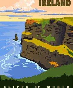 Emerald Ireland Landscapes Paint By Numbers