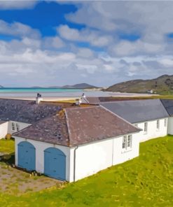 Scenic Isle of Barra Landscapes Paint By Numbers