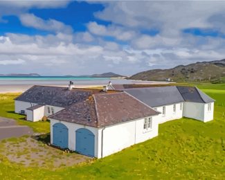 Scenic Isle of Barra Landscapes Paint By Numbers