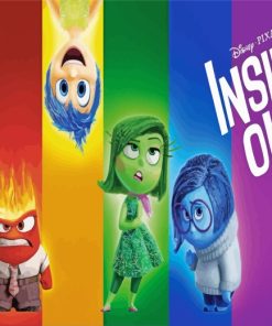 Disney Inside Out Movie Paint By Numbers