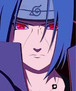 Itachi Uchiha Anime Paint By Numbers
