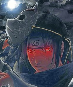 Itachi Uchiha Anime Paint By Numbers