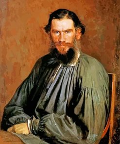 Ivan Kramskoi’s Leo Tolstoy Paint By Numbers