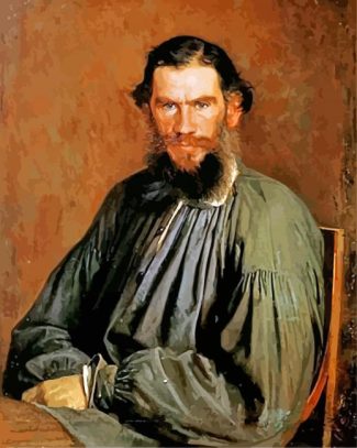 Ivan Kramskoi’s Leo Tolstoy Paint By Numbers