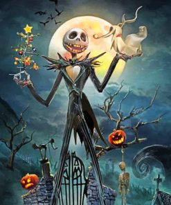 Jack Skellington Paint By Numbers