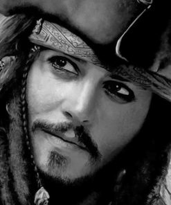 Captain Jack Sparrow Adventure Paint By Numbers
