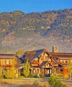 Jackson Hole Wyoming Landscapes Paint By Numbers