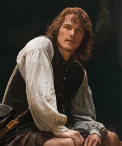 Jamie Fraser Outlander Series Paint By Numbers
