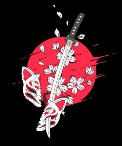 Japanese Sword Mastery Paint By Numbers