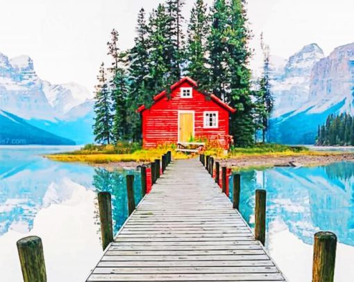 jasper-national-park-of-canada-paint-by-numbers