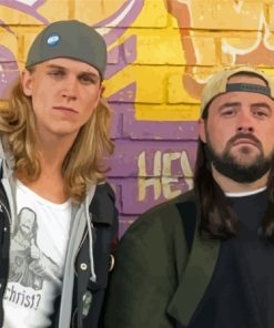 Jay And Silent Bob Comedy Paint By Numbers