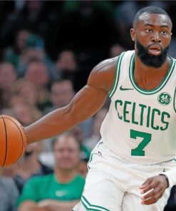 Jaylen Brown Boston Basketball Paint By Numbers